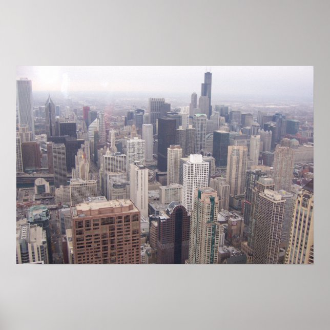 Downtown Chicago Poster (Framsidan)