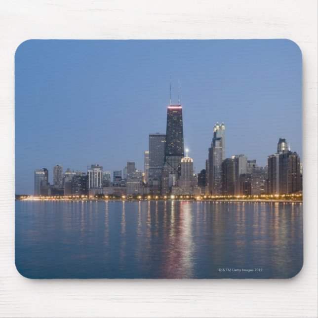 Downtown Chicago Skyline Musmatta (Framsidan)