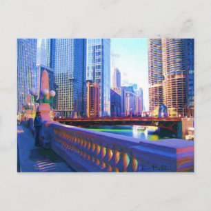 Downtown Chicago Vykort