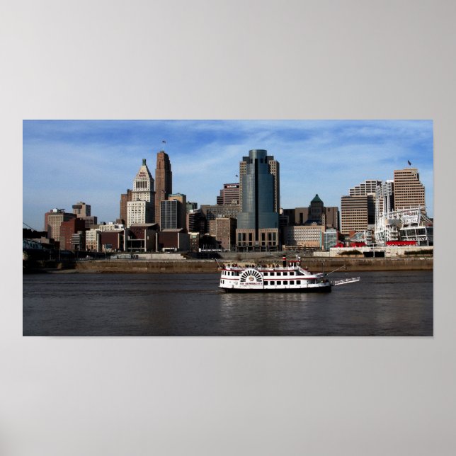 Downtown Cincinnati Poster (Framsidan)