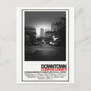Downtown Corpus Christi Vykort