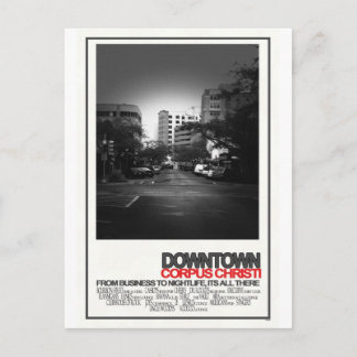 Downtown Corpus Christi Vykort