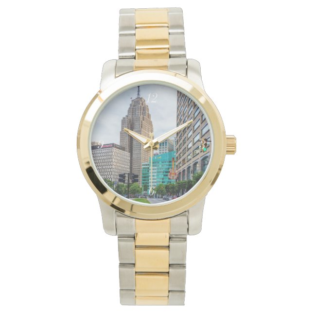 Downtown Detroit Armbandsur (Framsida)