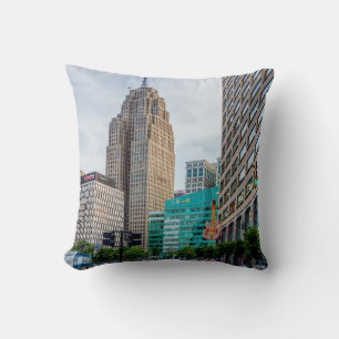 Downtown Detroit Kudde