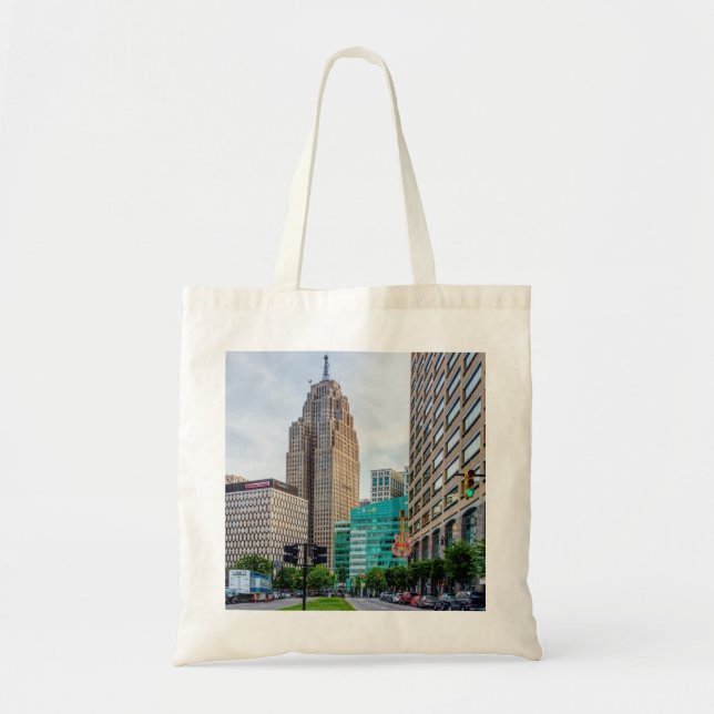 Downtown Detroit Tygkasse (Framsidan)