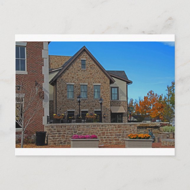 Downtown Dublin Ohio IV Vykort (Framsida)