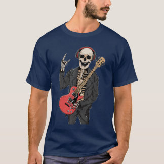 Downtown Girl Aesthetic Skeleton Sten Steampunk Pu T Shirt