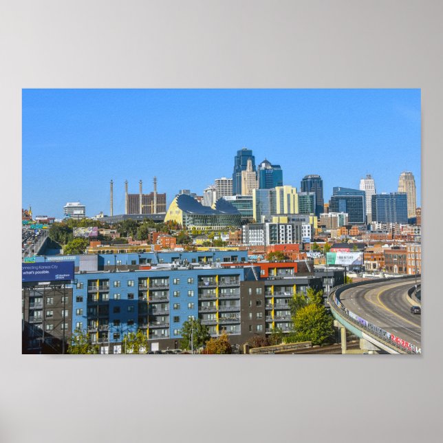 Downtown Kansas City, Missouri View Poster (Framsidan)
