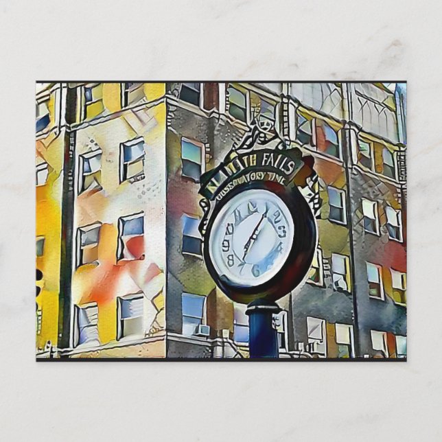 Downtown Klamath Falls ELLER Vykort (Framsida)