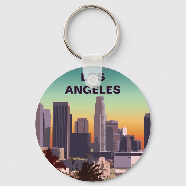 Downtown L.A. Nyckelring (Framsida)