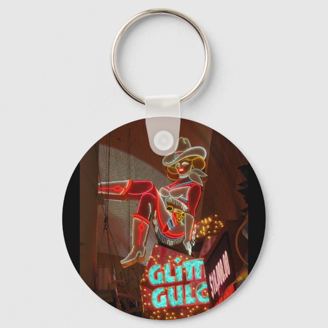 Downtown Las Vegas Nyckelring (Framsida)