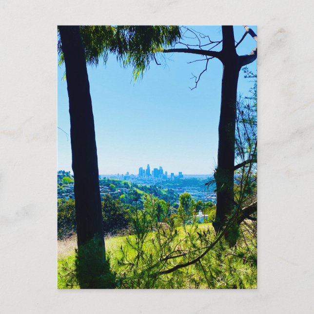 Downtown Los Angeles Postcard Vykort (Framsida)