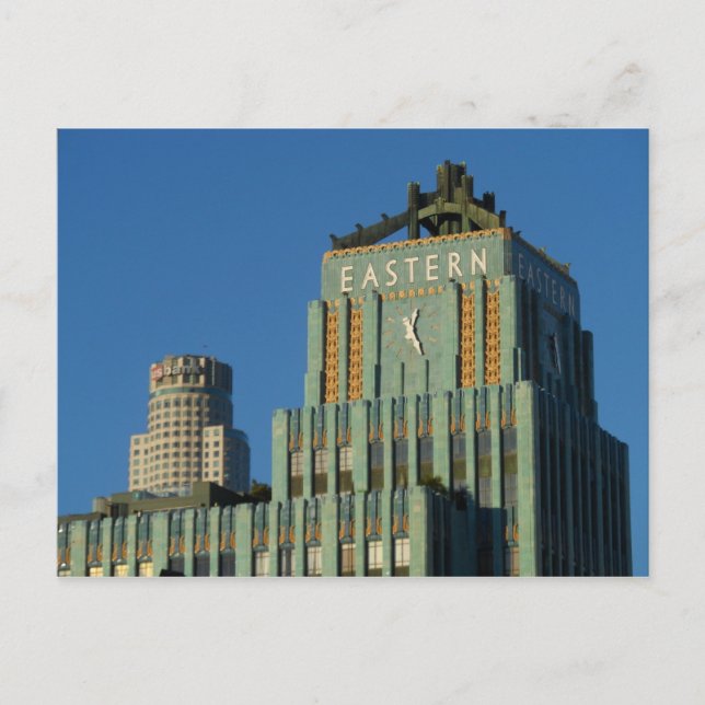 Downtown Los Angeles Vykort (Framsida)