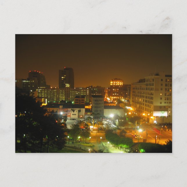Downtown Los Angeles Vykort (Framsida)