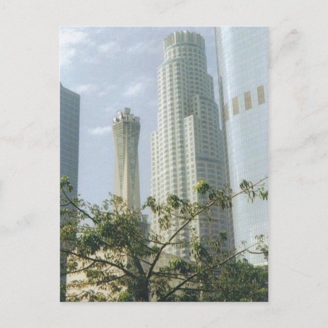 Downtown Los Angeles Vykort (Framsida)