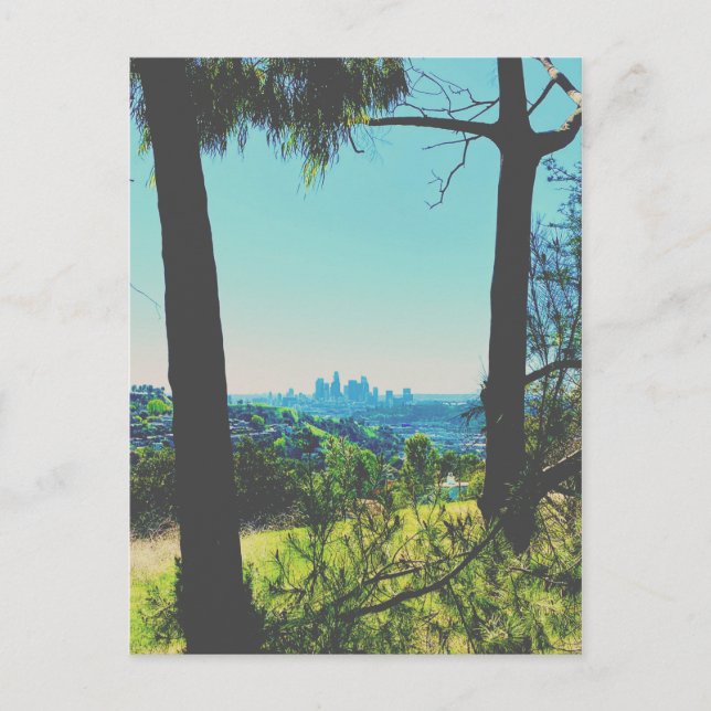 Downtown Los Angeles Vykort (Framsida)