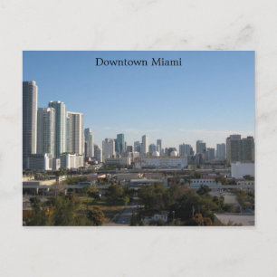 Downtown Miami Vykort
