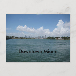 Downtown Miami Vykort