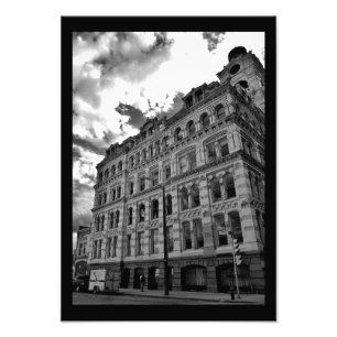 Downtown Milwaukee Byggnad Fototryck