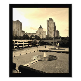 Downtown Milwaukee Fototryck