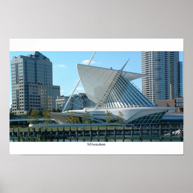 Downtown Milwaukee Poster (Framsidan)