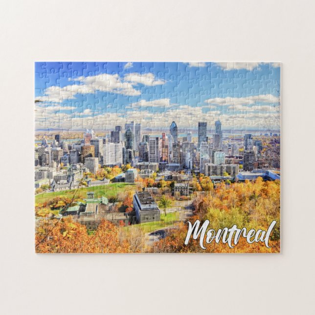 Downtown Montreal, Quebec, Canada Pussel (Horisontell)