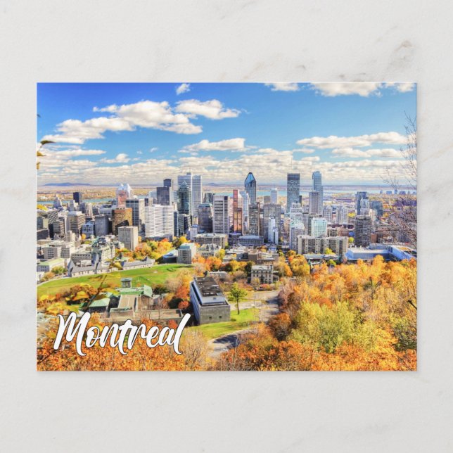 Downtown Montréal, Québec, Kanada Vykort (Framsida)