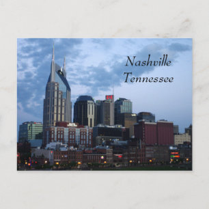 Downtown Nashville, Tennessee Vykort