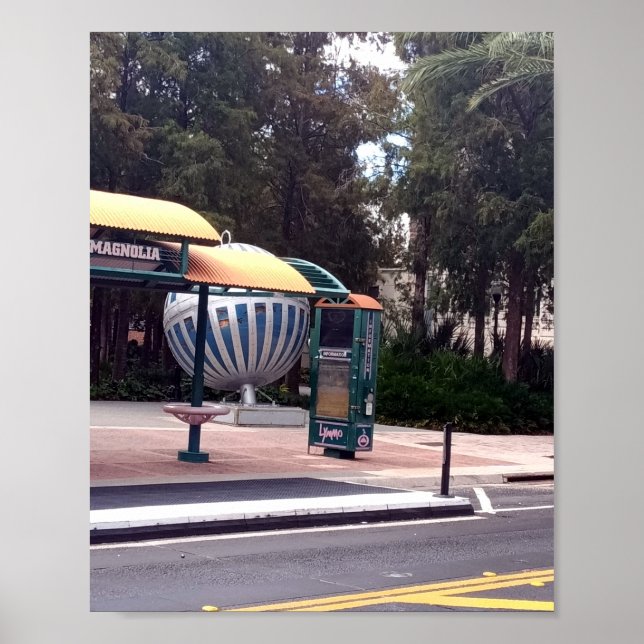 Downtown Orlando — Magnolia Station Poster (Framsidan)