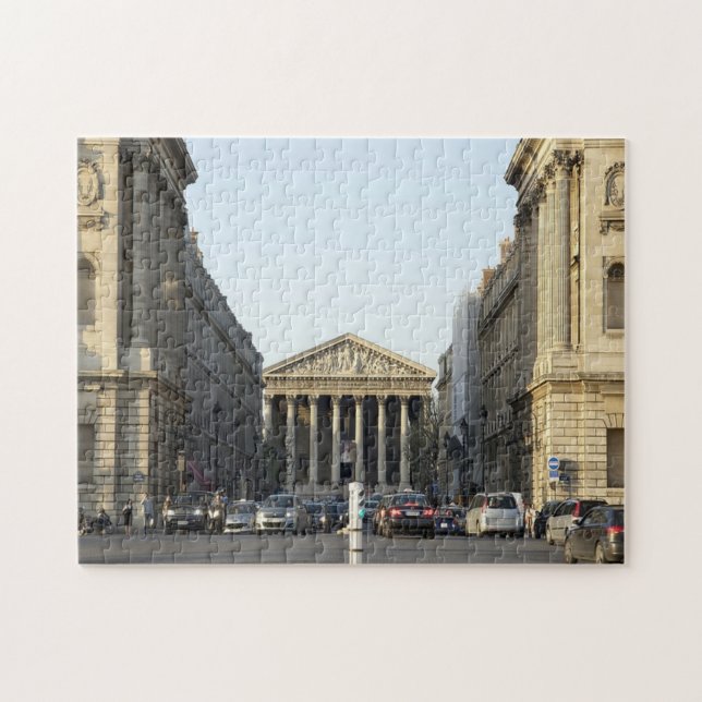 Downtown Paris Jigszawa Puzzle Pussel (Horisontell)