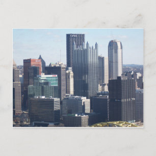 Downtown Pittsburgh Vykort