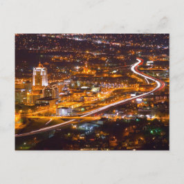 Downtown Roanoke, Virginia Vykort