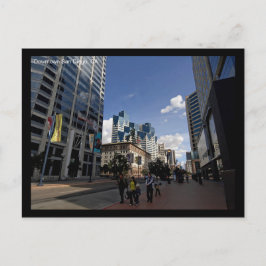 Downtown San Diego CA Postcards Vykort