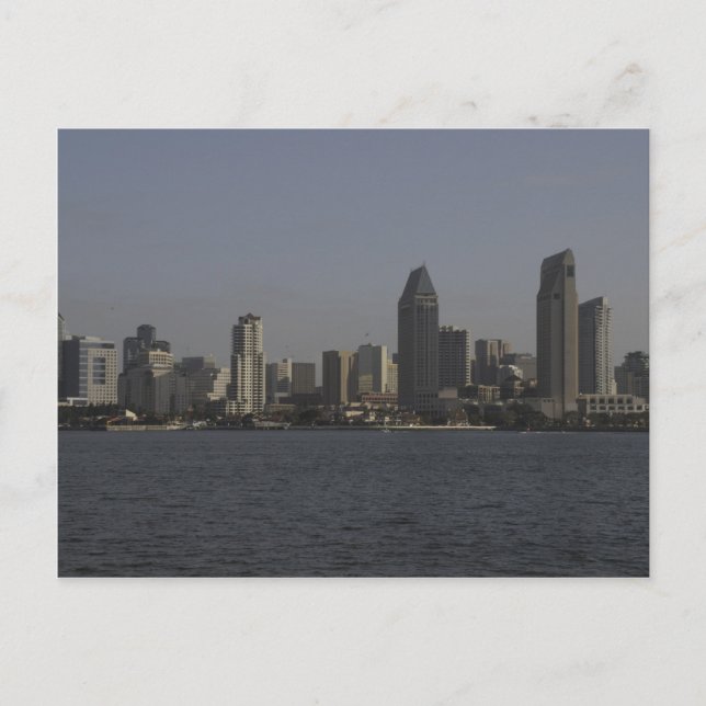 Downtown San Diego Vykort (Framsida)