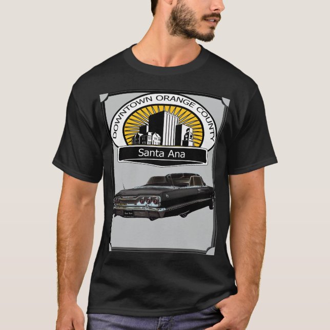 Downtown Santa Ana T Shirt (Framsida)