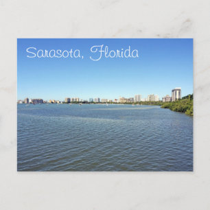 Downtown Sarasota Florida Vykort