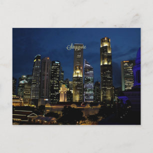 Downtown Singapore Vykort