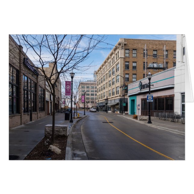 Downtown Springfield OBS Kort (Framsidan Horizontal)