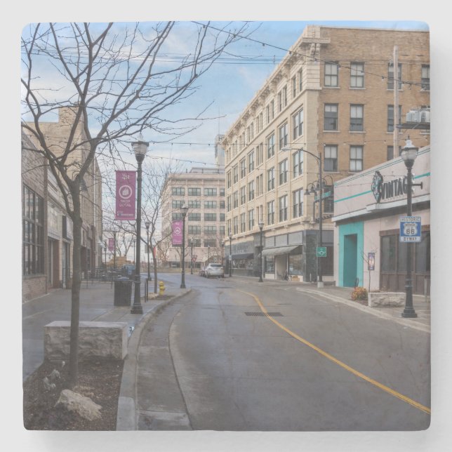 Downtown Springfield Stenunderlägg (Framsidan)