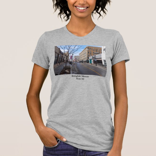 Downtown Springfield T-Shirt (Framsida)