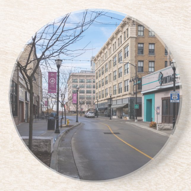 Downtown Springfield Underlägg (Framsidan)
