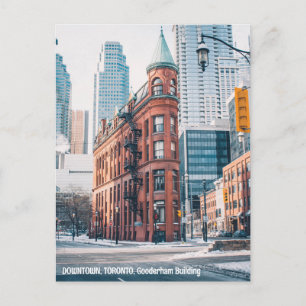 DOWNTOWN, TORONTO, Gooderham Byggnad Vykort