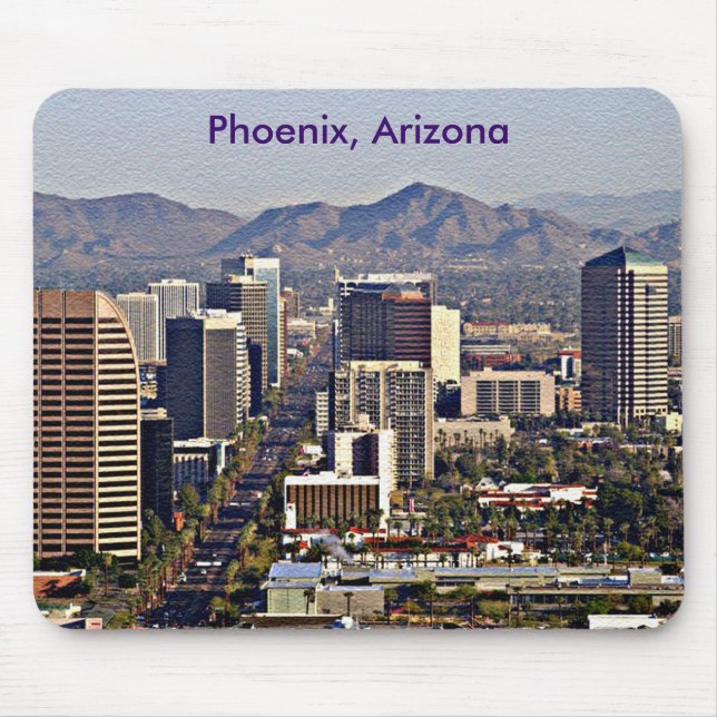 Downtown View of Phoenix, Arizona Musmatta (Framsidan)