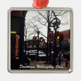 Downtown Willoughby jul Photo Ornament