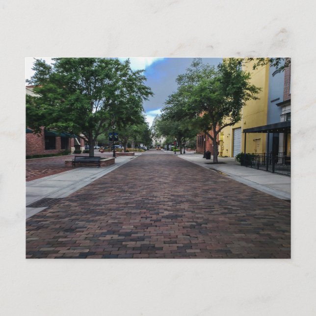 Downtown Winter Garden, Florida Vykort (Framsida)
