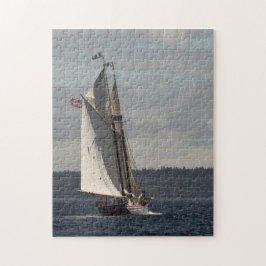 Downwind Schooner Pussel