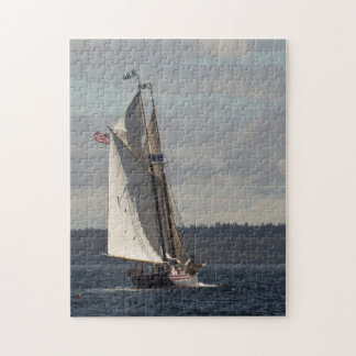 Downwind Schooner Pussel