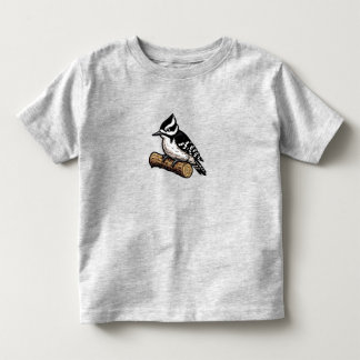 Downy Woodpecker bird Småbarn Bra Jersey T-Shirt