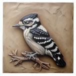 Downy Woodpecker - Kläder och keramiskt plattor Kakelplatta<br><div class="desc">Stor (6" x 6") En pulserande keramisk platta. Du kan använda plattan som en trivet eller uppgradera din hemmadekoration. Underbar för helgdag, bröllop och kontorsgåvor. Mått: 6 tum x 6 tum; tjocklek: 0, 19 tum Vikt: 8, 5 oz. Framställd av vit keramisk Fullt-färg, fullt- blekt tryck Rekommenderas ej för utomhusbruk...</div>