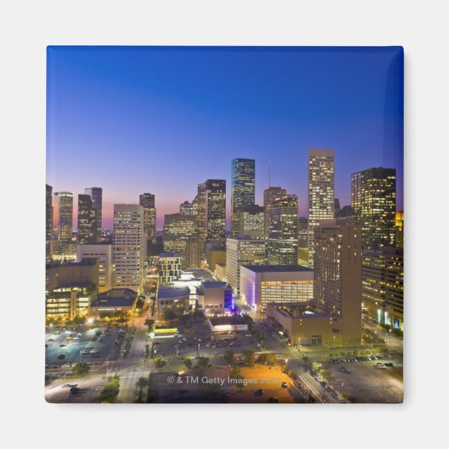 Dowtown Houston Magnet (Framsidan)